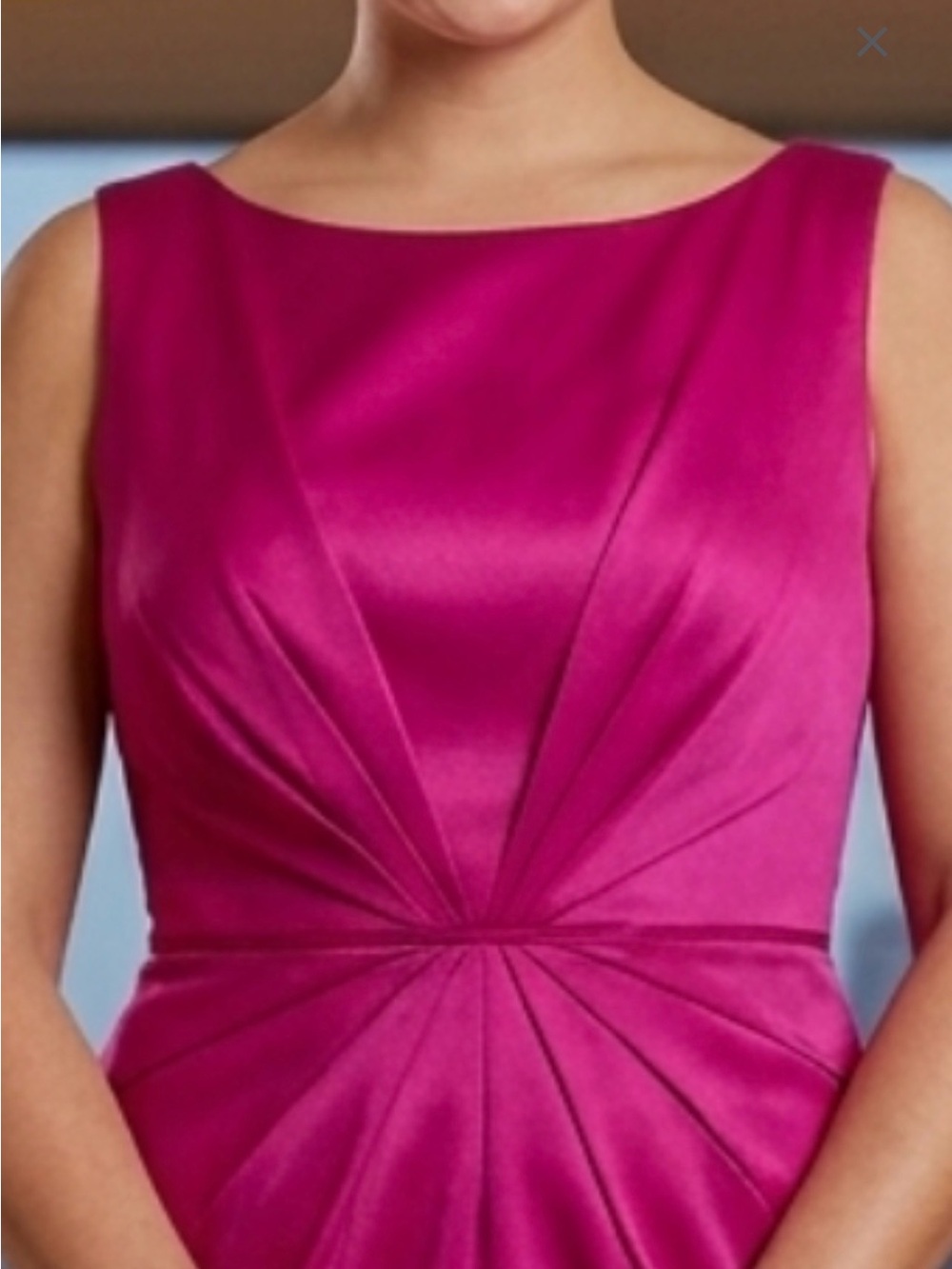 Banana Republic Sleeveless Fuchsia Sheath Dress